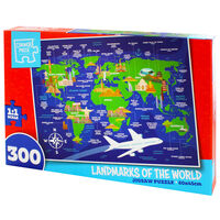 Landmarks of the World 300 Piece Jigsaw Puzzle