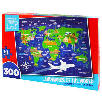 Landmarks of the World 300 Piece Jigsaw Puzzle image number 2