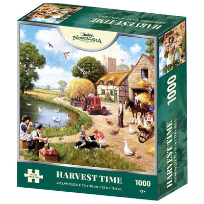 Harvest Time 1000 Piece Jigsaw Puzzle image number 1