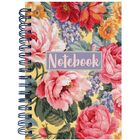 A6 Floral Wiro Notebook image number 1