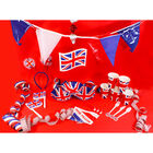 Union Jack Distressed Flag Napkins - 16 Pack image number 2