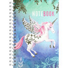 A5 Wiro Unicorn Lined Notebook image number 1