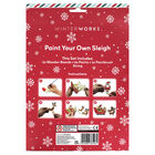 Paint Your Own Wooden Sleigh image number 2