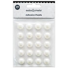 Chunky Adhesive Pearls: Pack of 20 image number 1