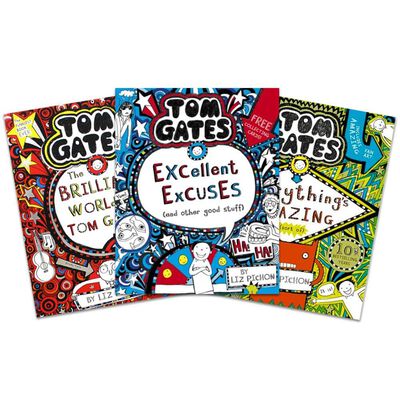 Tom Gates: 1-3 Book Bundle image number 1
