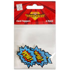 Pow! Card Toppers: Pack of 4 image number 1