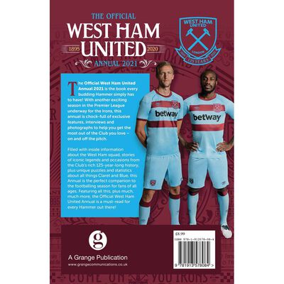 The Official West Ham United Annual 2021 image number 3