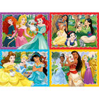 Disney Princess 4 in a Box Jigsaw Puzzles image number 2
