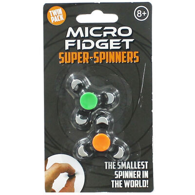 Micro Fidget Super Spinner - Twin Pack image number 3
