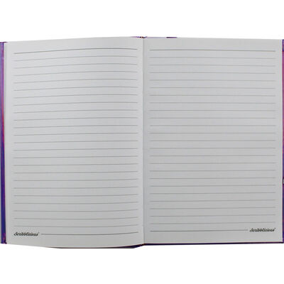 A5 Casebound Pink Iridescent Lined Notebook image number 2