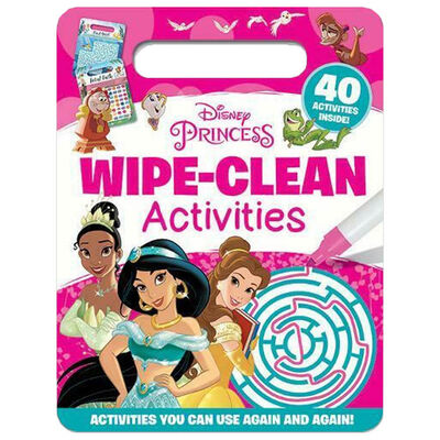 Disney Princess - Mixed: Wipe Clean Activity Book image number 1