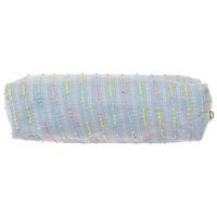 Paper Place Blue Textured Pencil Case