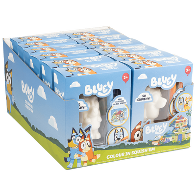 Bluey Colour In Squish’em: Assorted image number 3