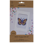 Butterfly Cross Stitch Card Set image number 1