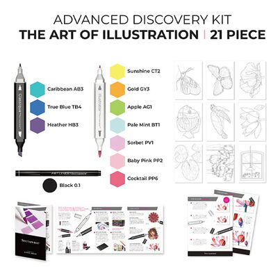Spectrum Noir Art of Illustration Advanced Discovery Kit image number 2