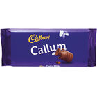 Cadbury Dairy Milk Chocolate Bar 110g - Callum image number 1