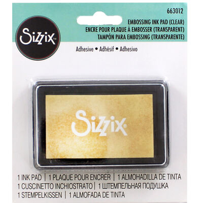 Sizzix Making Essential Clear Embossing Ink Pad image number 1