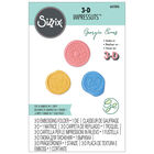 Sizzix 3D Impresslits Embossing Folder: Wax Seals image number 1