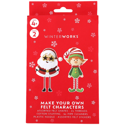 Make Your Own Felt Characters kit image number 1