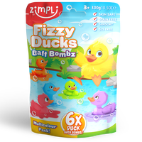 Zimpli Fizzy Ducks Baff Bombz