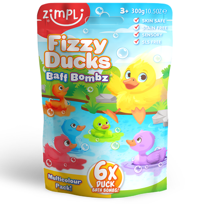 Zimpli Fizzy Ducks Baff Bombz image number 1