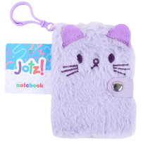 Jotz! Fluffy Keyring Cat Notebook