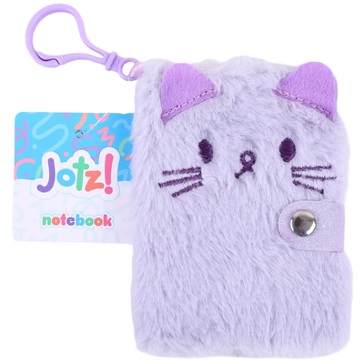Jotz! Fluffy Keyring Cat Notebook image number 1