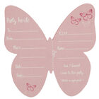 8 Ombre Butterfly Party Invites image number 3
