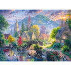 Village at Dusk 500 Piece Jigsaw Puzzle image number 2