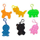 Push Popper Animal Keychain: Assorted image number 2