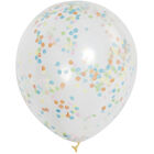 Multi Confetti Balloons - 6 Pack image number 2