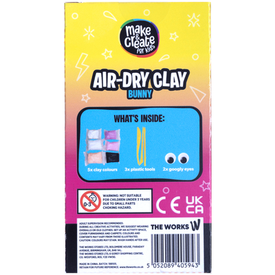 Air Drying Clay: Bunny Kit image number 3