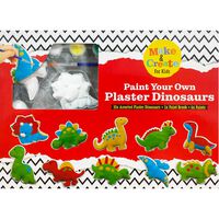 Paint Your Own Plaster Dinosaurs