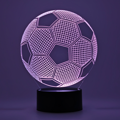Football Colour Changing Neon Light image number 1