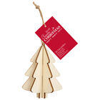 3D Hanging Christmas Tree Decoration image number 1