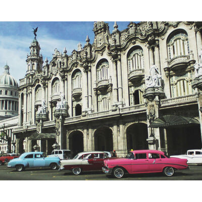 Havana Classic Cars 500 Piece Jigsaw Puzzle image number 2