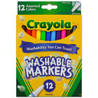 Crayola Washable Markers: Pack of 12 image number 1