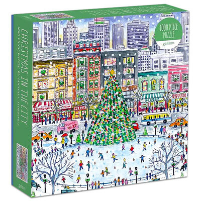Christmas in the City 1000 Piece Jigsaw Puzzle image number 1