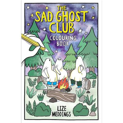The Sad Ghost Club Colouring Book image number 1