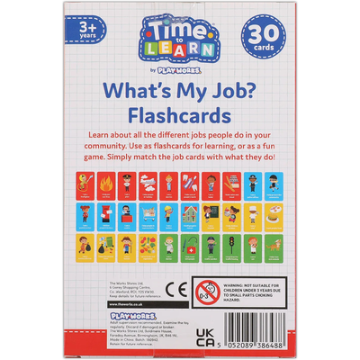 PlayWorks What&rsquo;s My Job Flashcards image number 3