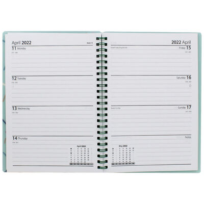 A5 Terazzo 2021-2022 Week to View Diary image number 2