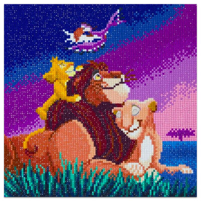 Lion King Family Crystal Art Kit image number 2