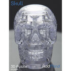 3D Skull 49 Piece Jigsaw Puzzle image number 1