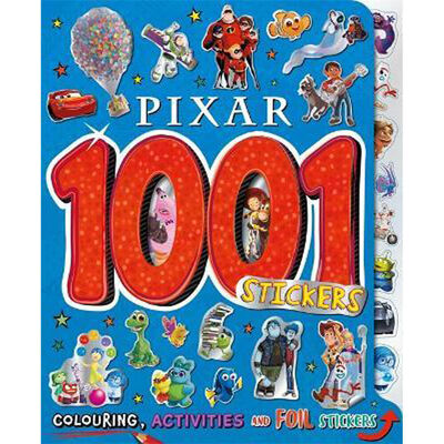 Pixar: 1001 Stickers Activity Book image number 1