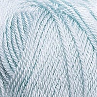 Prima DK Acrylic Wool: Blue and White Twisted Yarn 100g