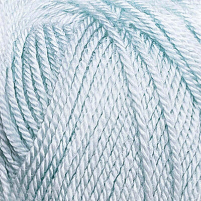 Prima DK Acrylic Wool: Blue and White Twisted Yarn 100g image number 2