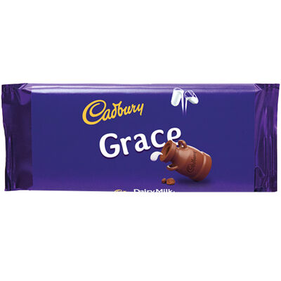 Cadbury Dairy Milk Chocolate Bar 110g - Grace image number 1