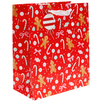Gingerbread Candy Large Gift Bag
