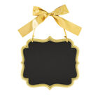 Gold Glitter Large Hanging Chalkboard Sign image number 1