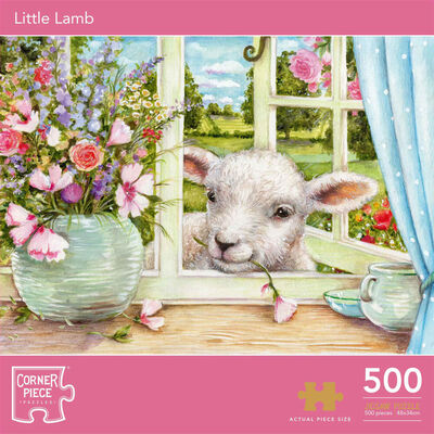 Little Lamb 500 Piece Jigsaw Puzzle image number 1